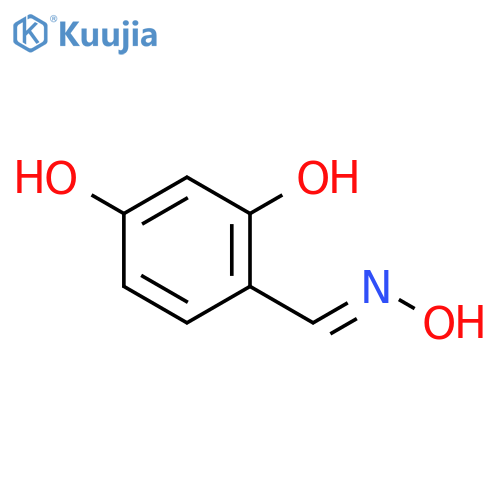 2,4-Dihydroxybenzaldehyde oxime structure