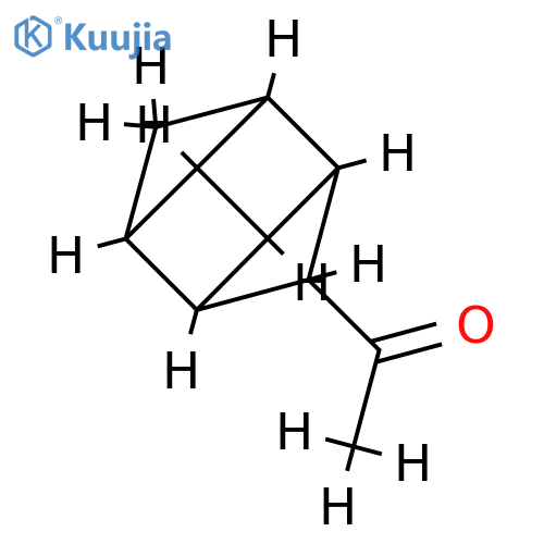 Ethanone, 1-tetracyclo[4.2.0.02,5.03,8]oct-4-yl-, stereoisomer (9CI) structure