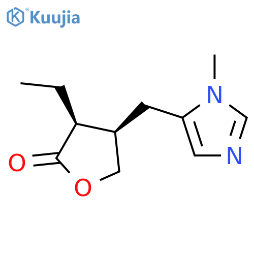 Pilocarpine hydrochloride structure