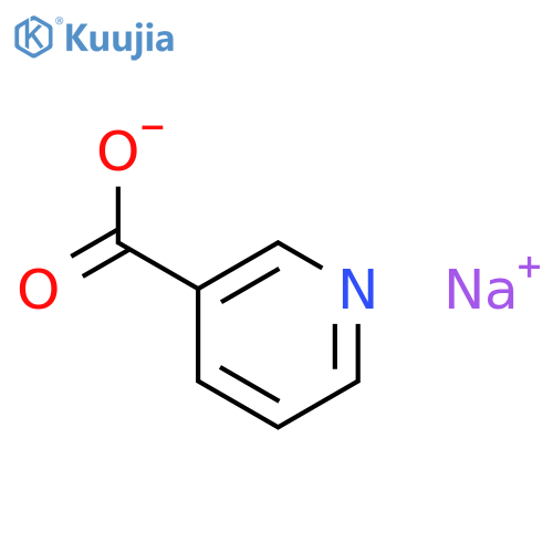 sodium pyridine-3-carboxylate structure