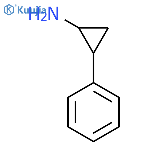 2-phenylcyclopropan-1-amine structure