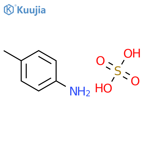 p-toluidine sulphate structure