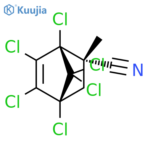 Bicyclo[2.2.1]hept-5-ene-2-carbonitrile,1,4,5,6,7,7-hexachloro-2-methyl-, endo- structure