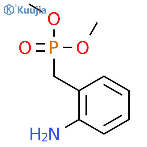 Phosphonic acid, [(2-aminophenyl)methyl]-, dimethyl ester structure