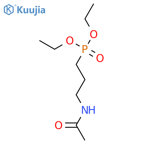 Phosphonic acid,[3-(acetylamino)propyl]-, diethyl ester (9CI) structure