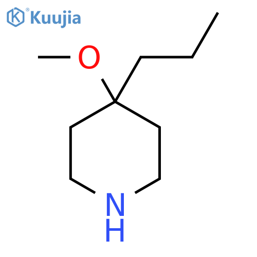 4-methoxy-4-propylpiperidine structure
