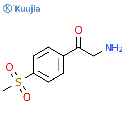 2-amino-1-(4-methanesulfonylphenyl)ethan-1-one structure