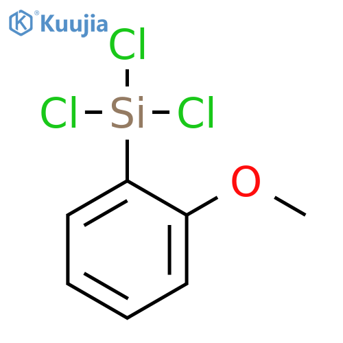 Silane, trichloro(2-methoxyphenyl)- structure
