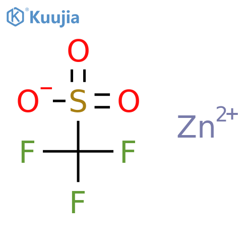 Zinc(II) Trifluoromethanesulphonate structure