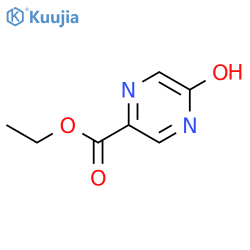 Ethyl 5-hydroxypyrazine-2-carboxylate structure