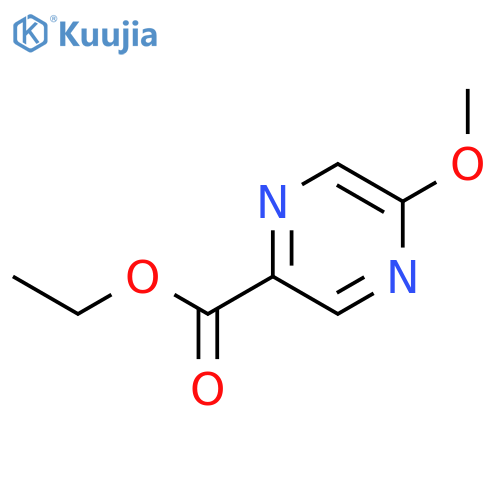 Ethyl 5-methoxypyrazine-2-carboxylate structure