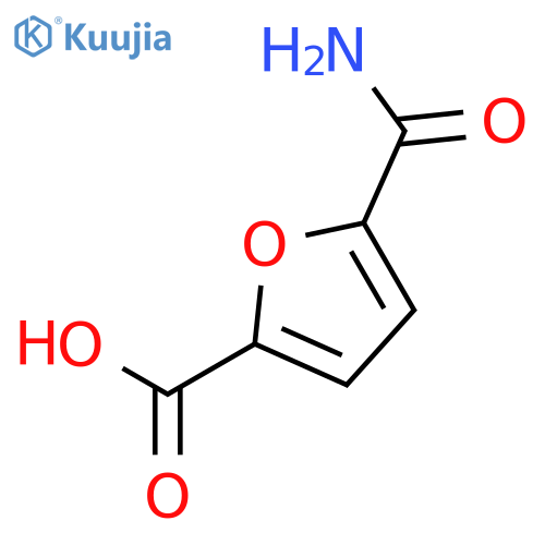 5-carbamoylfuran-2-carboxylic acid structure