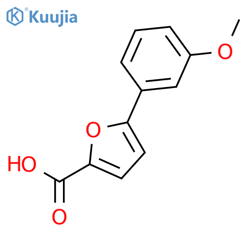 5-(3-Methoxyphenyl)-2-furoic Acid structure