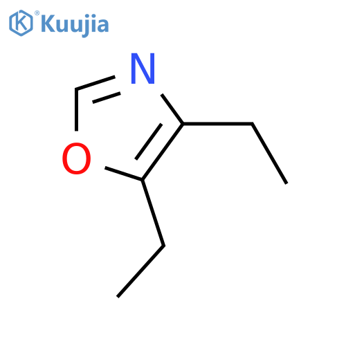 4,5-Dialkyloxazoles; 4,5-Diethyloxazole structure