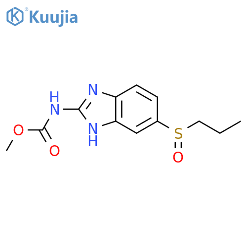 Albendazole sulfoxide structure