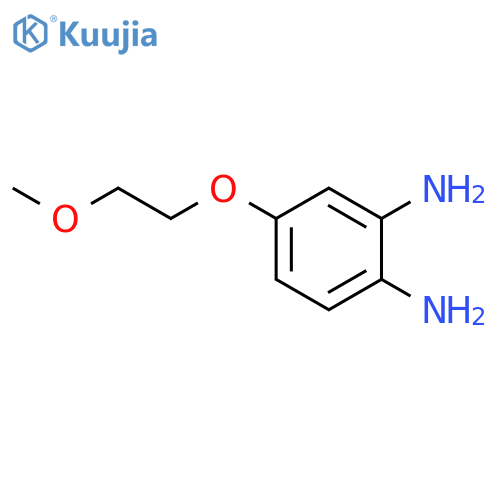 4-(2-methoxyethoxy)benzene-1,2-diamine structure