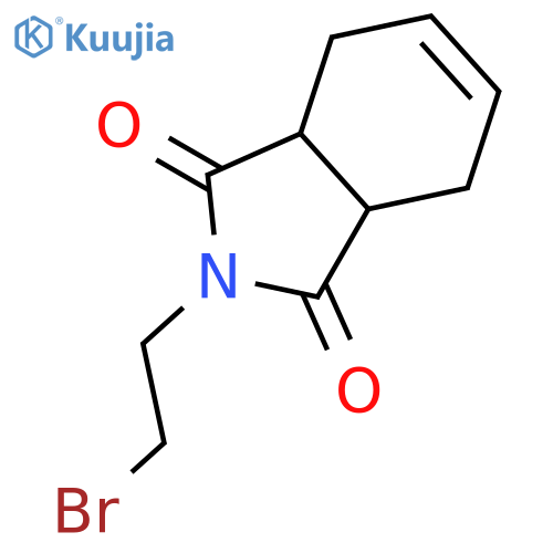 1H-Isoindole-1,3(2H)-dione, 2-(2-bromoethyl)-3a,4,7,7a-tetrahydro- structure