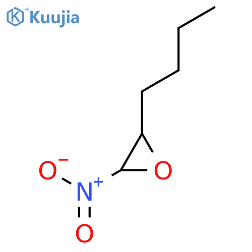 Oxirane, 2-butyl-3-nitro- structure