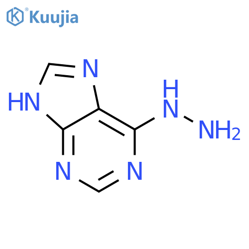 6-Hydrazinopurine structure
