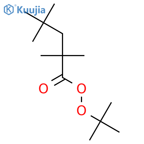Pentaneperoxoic acid, 2,2,4,4-tetramethyl-, 1,1-dimethylethyl ester structure