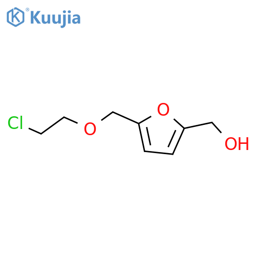 2-FURANMETHANOL, 5-[(2-CHLOROETHOXY)METHYL]- structure