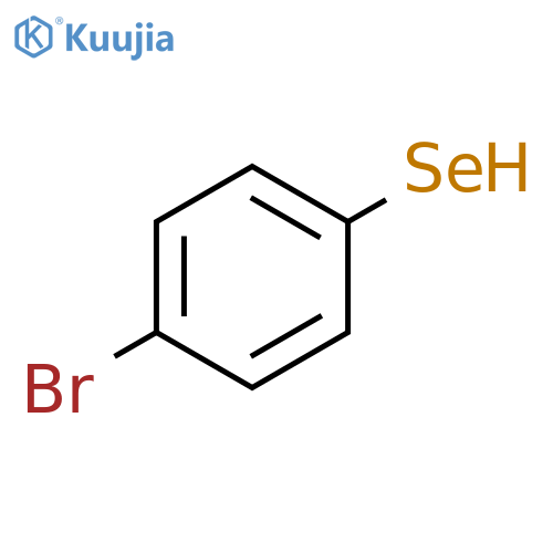 4-BROMOBENZENESELENOL structure