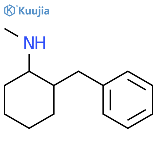 CYCLOHEXANAMINE, N-METHYL-2-(PHENYLMETHYL)- structure