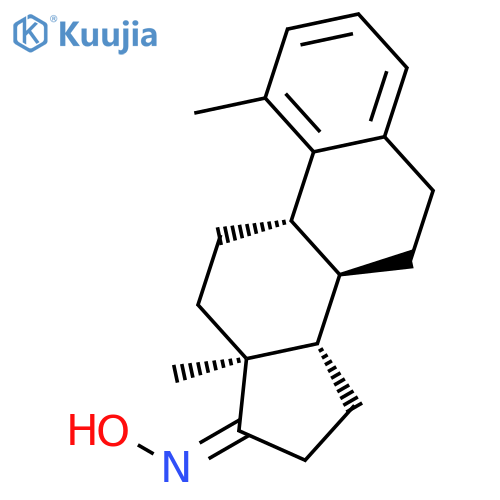 ESTRA-1,3,5(10)-TRIEN-17-ONE, 1-METHYL-, OXIME structure