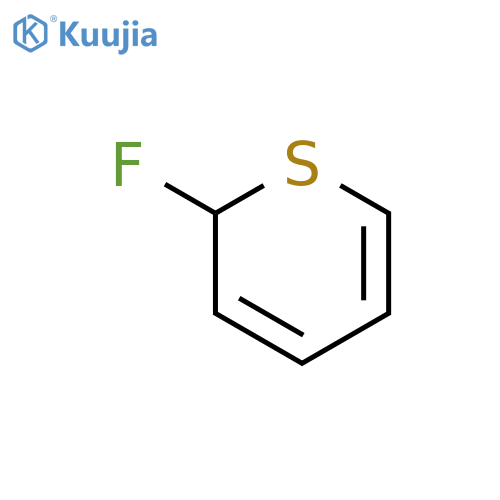 2H-THIOPYRAN, 2-FLUORO- structure