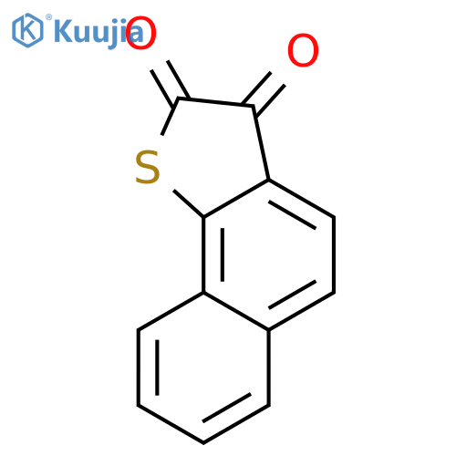 NAPHTHO[1,2-B]THIOPHENE-2,3-DIONE structure