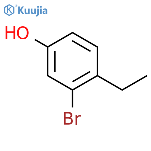 3-Bromo-4-ethylphenol structure