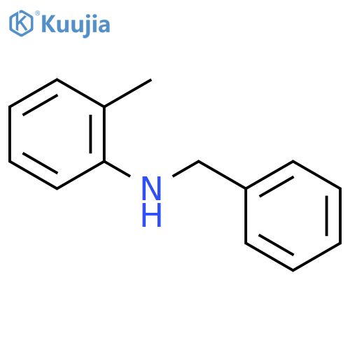 N-benzyl-2-methylaniline structure
