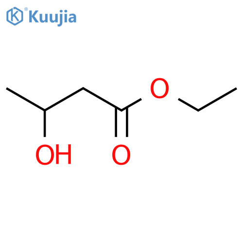 Ethyl 3-hydroxybutyrate structure