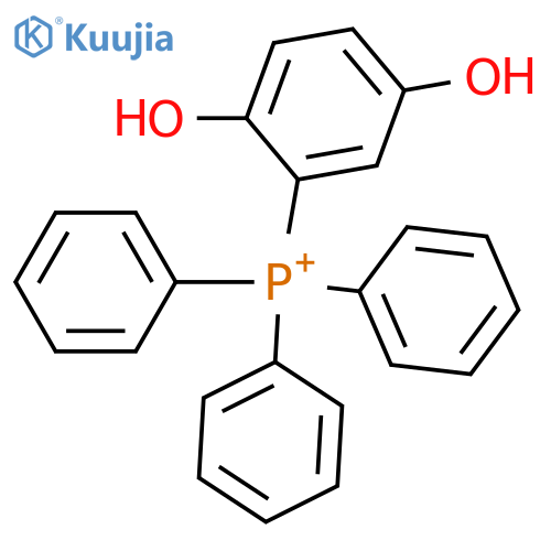 (2,5-dihydroxyphenyl)-triphenyl-phosphanium structure