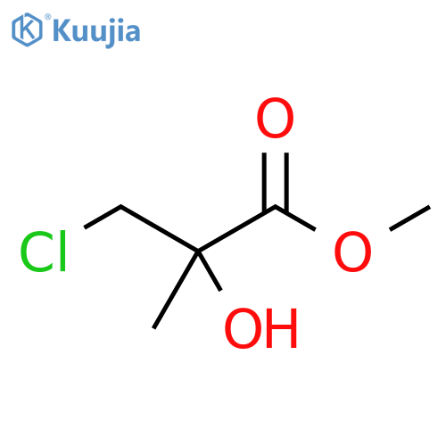 methyl 3-chloro-2-hydroxy-2-methylpropanoate structure