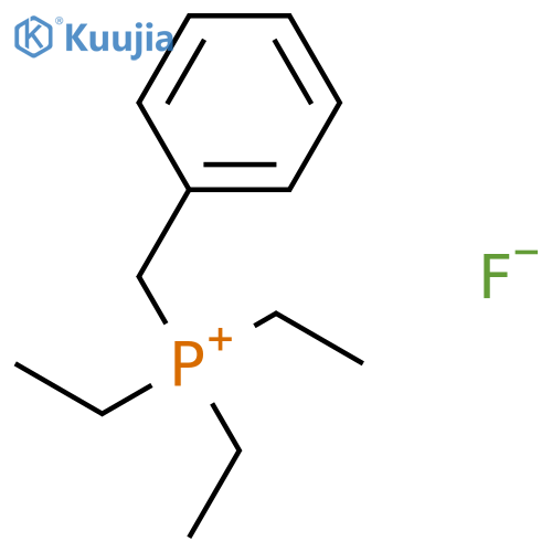 Phosphonium, triethyl(phenylmethyl)-, fluoride structure