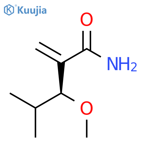 PENTANAMIDE, 3-METHOXY-4-METHYL-2-METHYLENE-, (3S)- structure