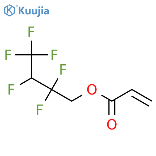 2,2,3,4,4,4-Hexafluorobutyl acrylate structure
