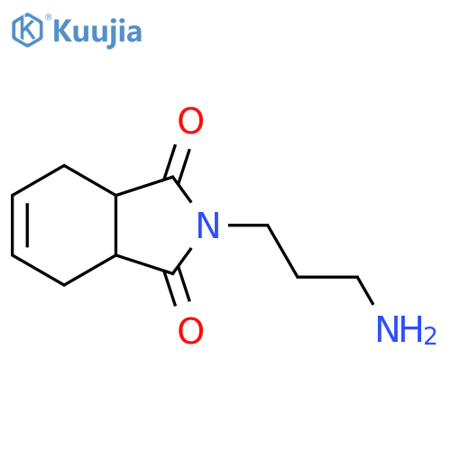 2-(3-aminopropyl)-2,3,3a,4,7,7a-hexahydro-1H-isoindole-1,3-dione structure
