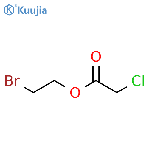2-bromoethyl chloroacetate structure