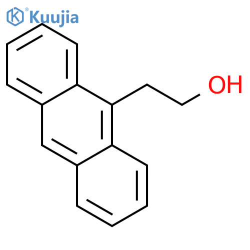 9-(2-Hydroxyethyl)anthracene structure