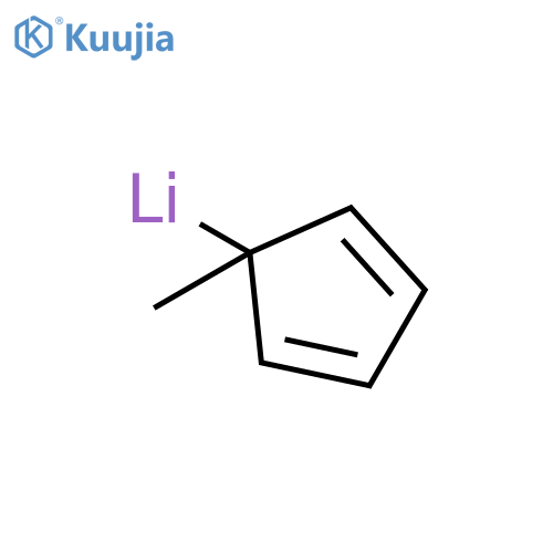 Lithium, (1-methyl-2,4-cyclopentadien-1-yl)- structure