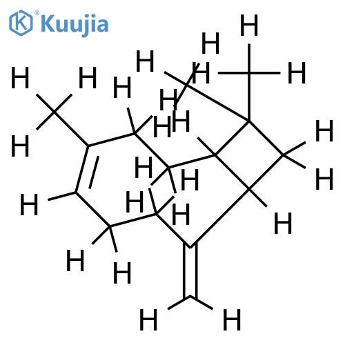 (-)-beta-caryophyllene structure