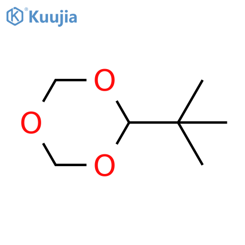 2-(1,1-Dimethylethyl)-1,3,5-trioxane structure
