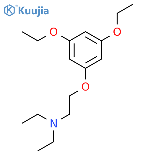 Ethanamine,2-(3,5-diethoxyphenoxy)-N,N-diethyl- structure