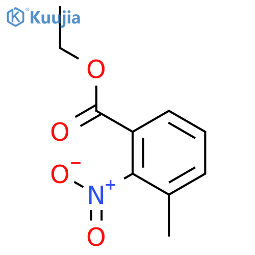Ethyl 3-methyl-2-nitrobenzoate structure