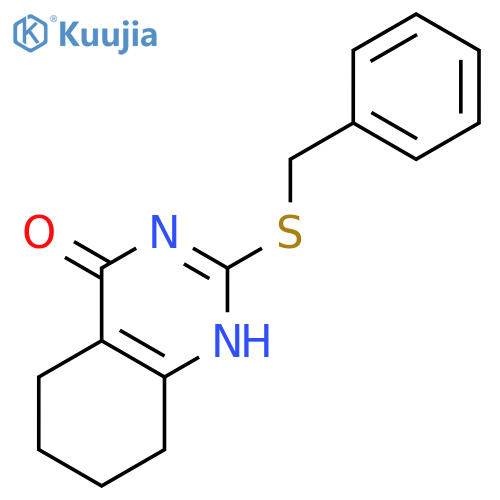 2-(Benzylthio)-5,6,7,8-tetrahydroquinazolin-4(1H)-one structure