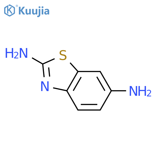 1,3-benzothiazole-2,6-diamine structure