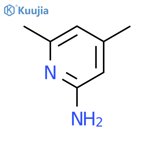 2-Amino-4,6-dimethylpyridine structure