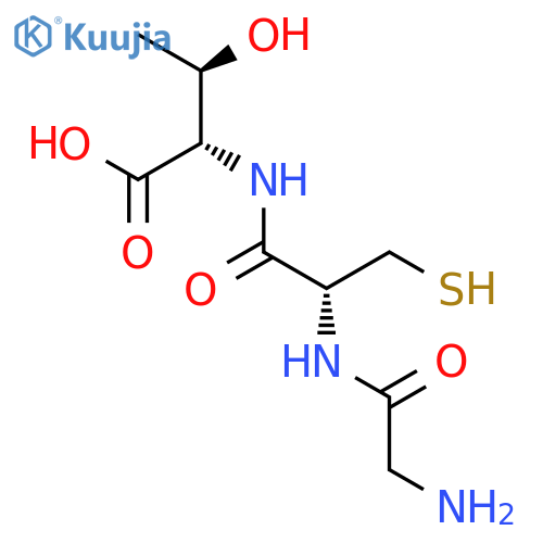 L-Threonine, glycyl-L-cysteinyl- structure
